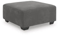 Clarington - Oversized Accent Ottoman - Greystone - Tallahassee Discount Furniture (FL)