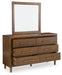 Lyncott - Brown - Dresser And Mirror - Tallahassee Discount Furniture (FL)