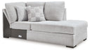 Gabyleigh - Nickel - Raf Corner Chaise - Tallahassee Discount Furniture (FL)