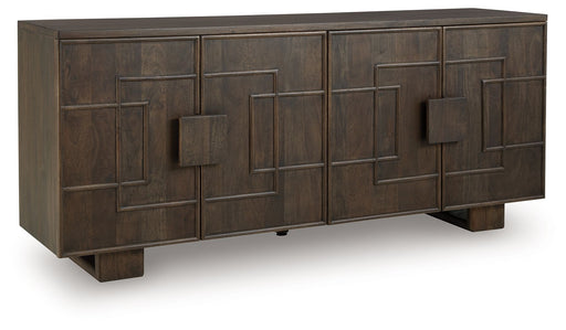 Cato - Dark Brown - Accent Cabinet - Tallahassee Discount Furniture (FL)
