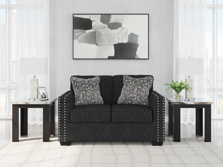 Jasmine Peaks - Loveseat - Coal - Tallahassee Discount Furniture (FL)