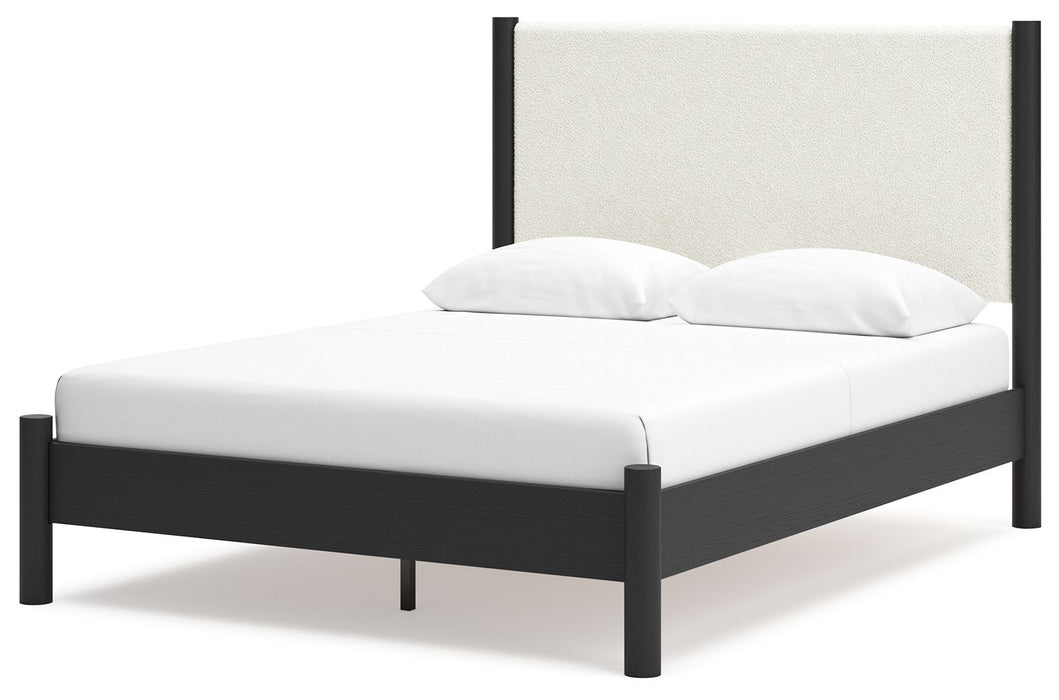 Cadmori - Upholstered Panel Bed - Tallahassee Discount Furniture (FL)