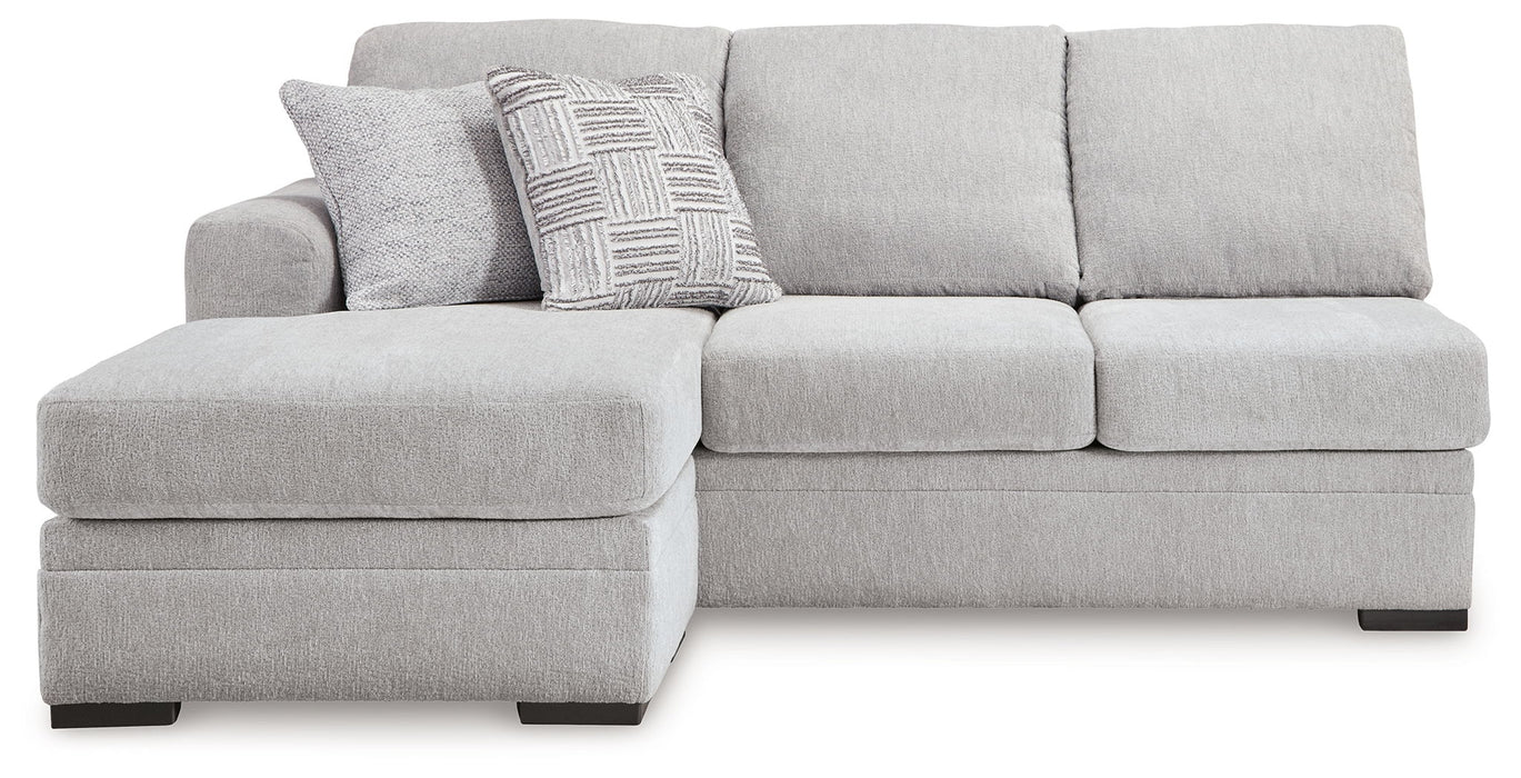 Gabyleigh - Nickel - Laf Sofa Chaise - Tallahassee Discount Furniture (FL)
