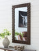 Advin - Dark Brown - Accent Mirror - Tallahassee Discount Furniture (FL)