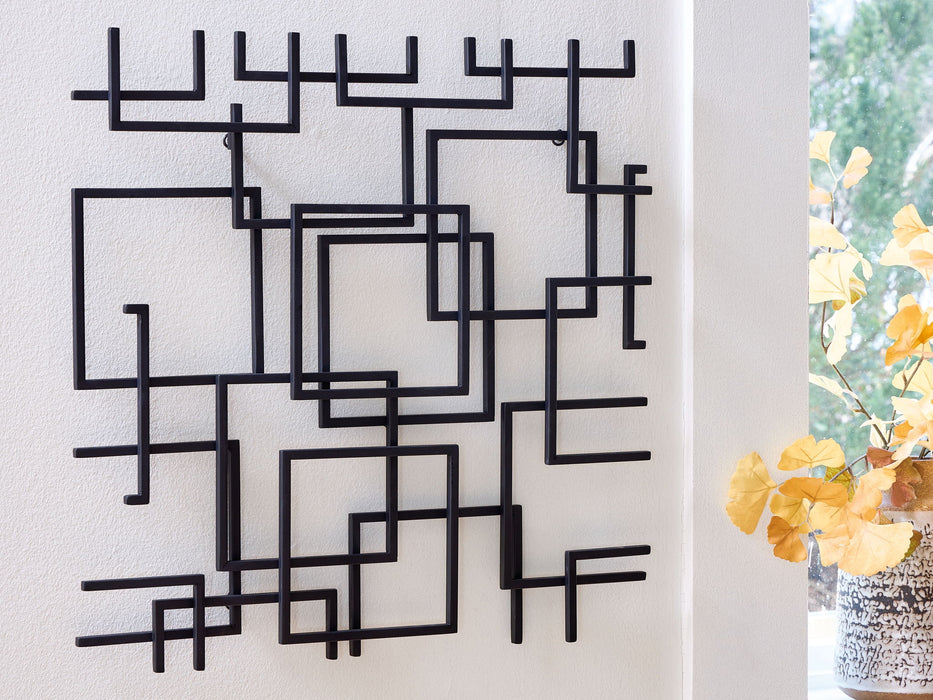 Aadanton - Black - Wall Decor - Tallahassee Discount Furniture (FL)