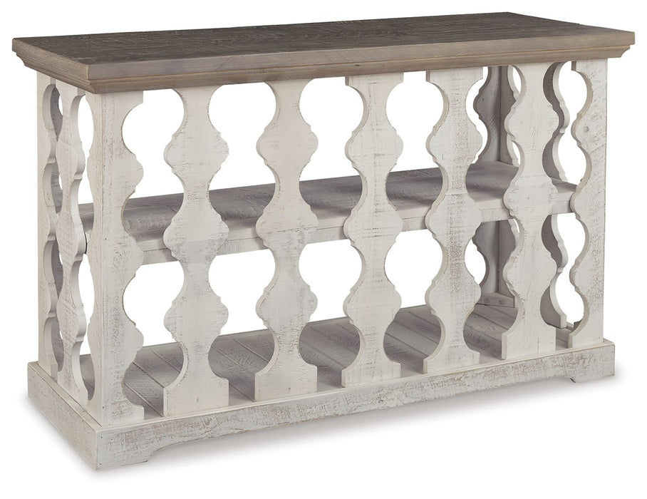 Havalance - Console Sofa Table - Gray / White - Tallahassee Discount Furniture (FL)