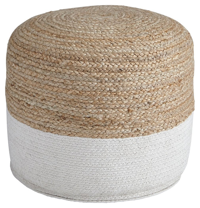 Sweed Valley - Round - Pouf - Tallahassee Discount Furniture (FL)