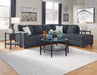 Altari - Right Arm Facing Corner Chaise With Sleeper 2 Pc Sectional - Slate - Tallahassee Discount Furniture (FL)