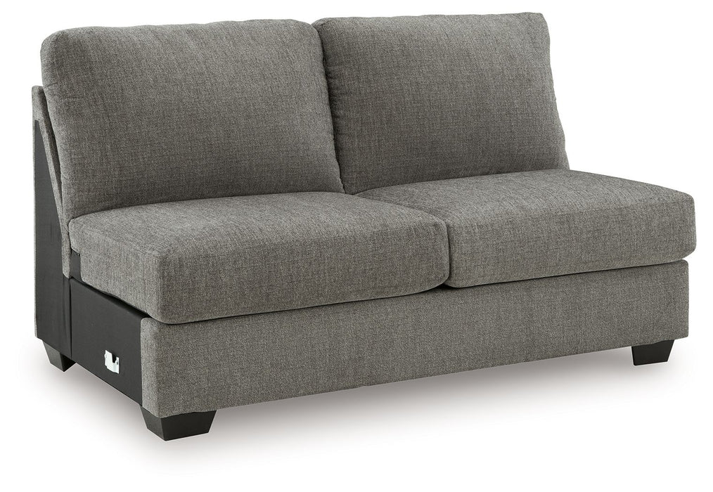 Clarington - Armless Loveseat - Greystone - Tallahassee Discount Furniture (FL)