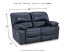Leesworth - Reclining Loveseat - Tallahassee Discount Furniture (FL)