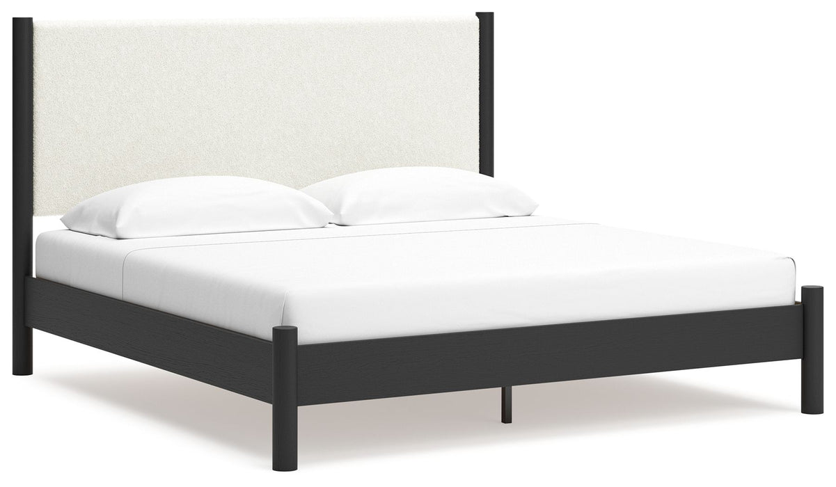 Cadmori - Upholstered Panel Bed - Tallahassee Discount Furniture (FL)