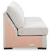 Koralynn - Armless Loveseat - Stone - Tallahassee Discount Furniture (FL)