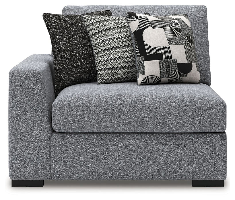 Bealton - Salt and Pepper - LAF Corner Chair - Tallahassee Discount Furniture (FL)