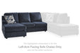 Albar Place - Cobalt - Laf Sofa Chaise - Tallahassee Discount Furniture (FL)