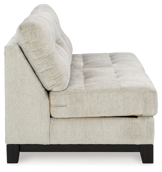 Maxon Place - Stone - Armless Loveseat - Tallahassee Discount Furniture (FL)