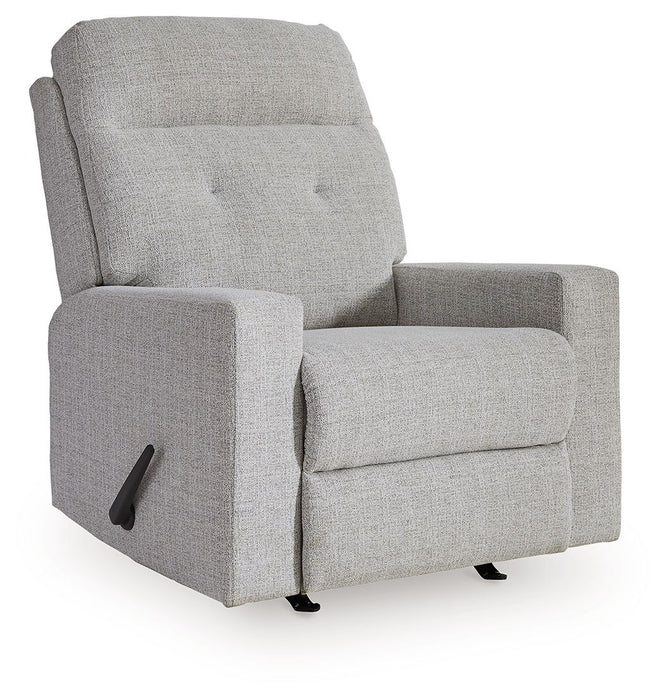 Skillins - Stone - Rocker Recliner - Tallahassee Discount Furniture (FL)
