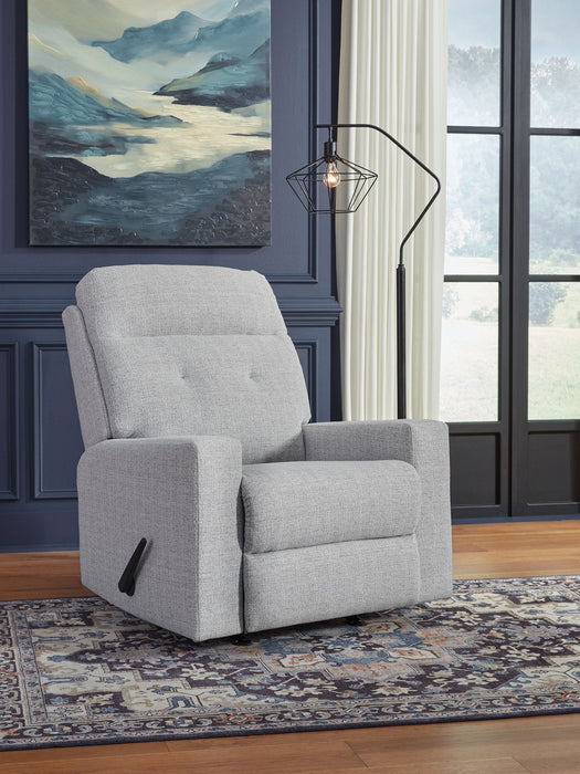 Skillins - Stone - Rocker Recliner - Tallahassee Discount Furniture (FL)