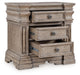 Blairhurst - Light Grayish Brown - Three Drawer Night Stand - Tallahassee Discount Furniture (FL)