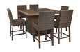 Paradise Trail - Outdoor Fire Pit Table Set - Tallahassee Discount Furniture (FL)