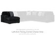 Midnight-Madness - Onyx - Laf Corner Chaise - Tallahassee Discount Furniture (FL)