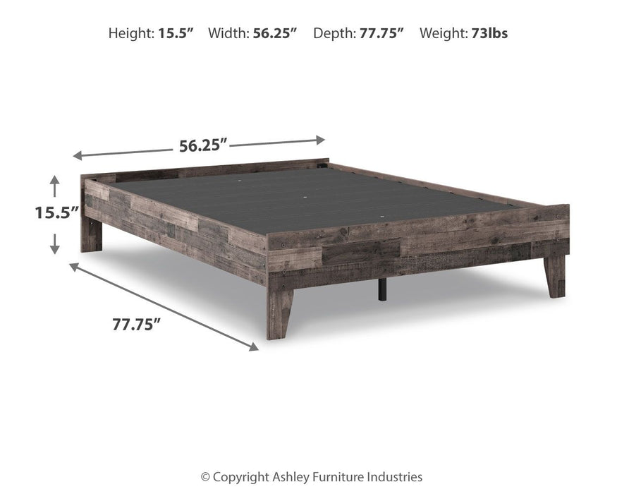 Neilsville - Platform Bed - Tallahassee Discount Furniture (FL)