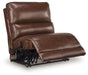 DeepWakes - Power Armless Recliner With Adjustable Headrest - Canyon - Tallahassee Discount Furniture (FL)