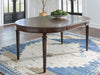 Lavinton - 8 Pc. - Dining Room Extension Table, 6 Side Chairs, Server - Brown - Tallahassee Discount Furniture (FL)