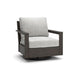 Mesa Valley - Swivel Lounge With Cushion - Light Gray / Dark Brown - Tallahassee Discount Furniture (FL)