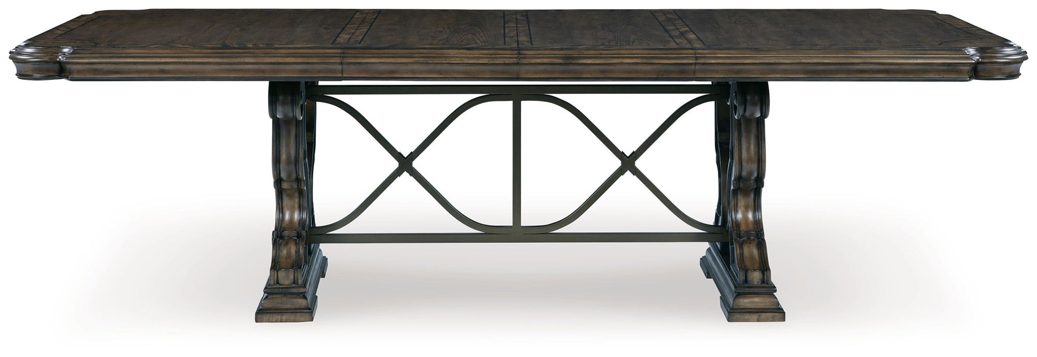 Maylee - Dark Brown - Dining Extension Table - Tallahassee Discount Furniture (FL)