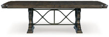 Maylee - Dark Brown - Dining Extension Table - Tallahassee Discount Furniture (FL)