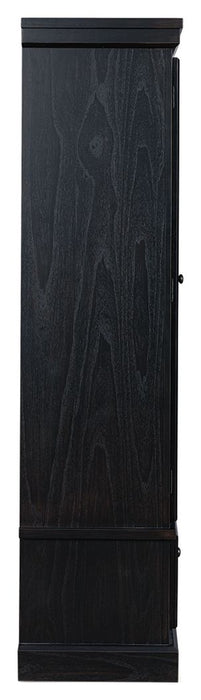 Greddinton - Black / Brown - Curio - Tallahassee Discount Furniture (FL)