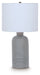 Wimlow - Ceramic Table Lamp - Gray Blue - Tallahassee Discount Furniture (FL)