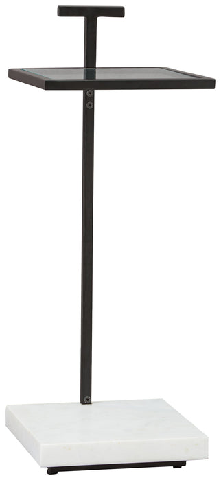 Mannill - Black / White - Accent Table - Tallahassee Discount Furniture (FL)