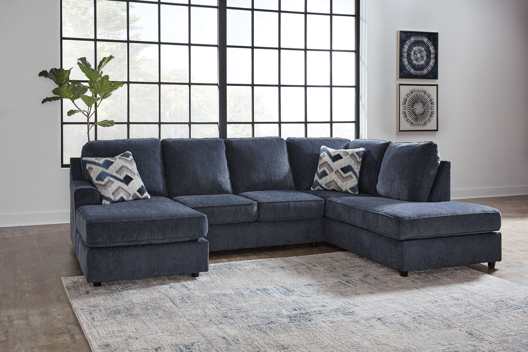 Albar Place - Sectional With Ottoman - Tallahassee Discount Furniture (FL)