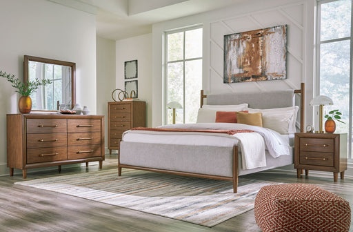 Lyncott - Upholstered Bedroom Set - Tallahassee Discount Furniture (FL)