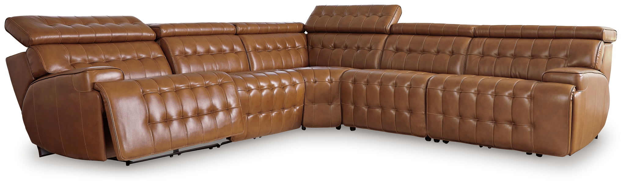 Temmpton - Power Reclining Sectional - Tallahassee Discount Furniture (FL)