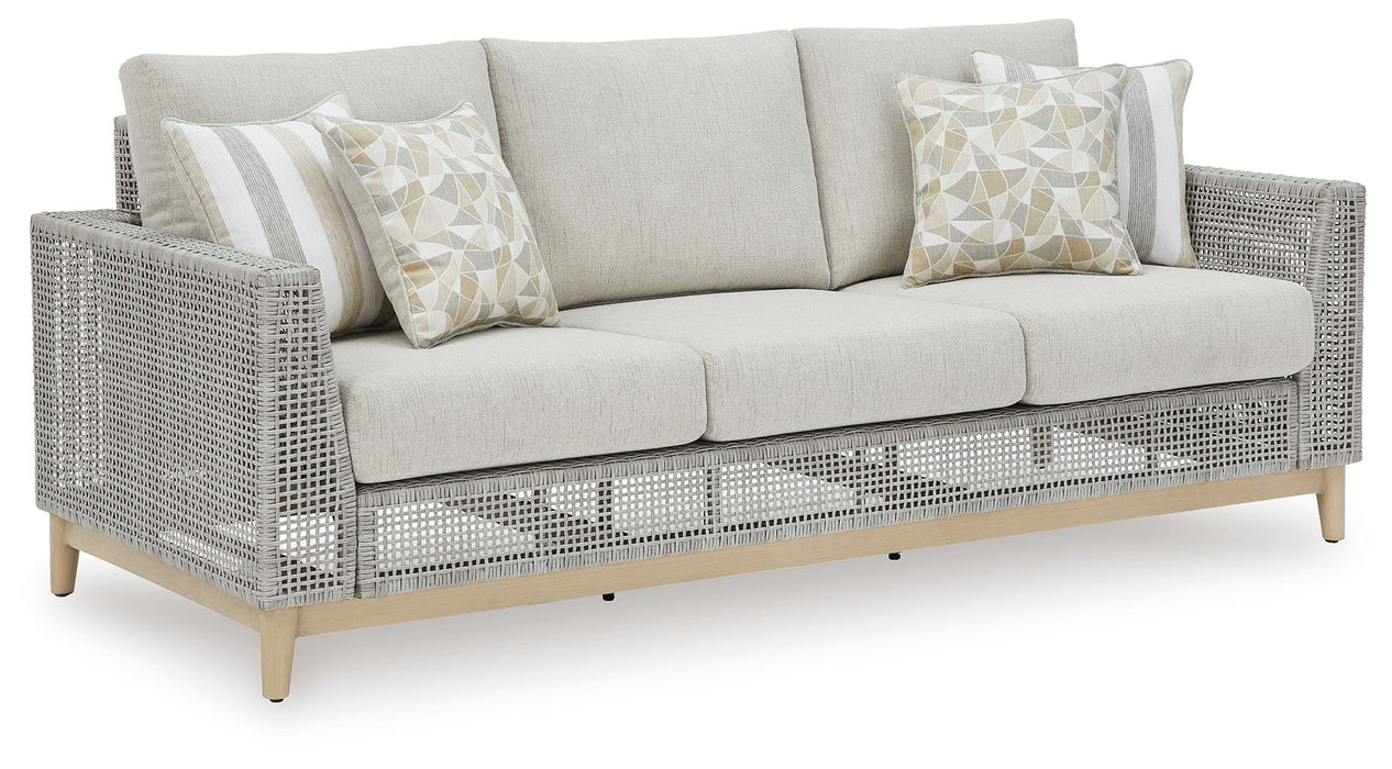Seton Creek - 4 Pc. - Lounge Set - Gray - Tallahassee Discount Furniture (FL)