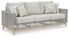 Seton Creek - 4 Pc. - Lounge Set - Gray - Tallahassee Discount Furniture (FL)