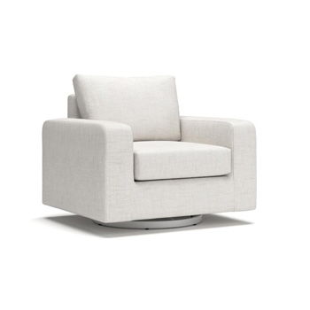 La Jolla Cove - Swivel Glider Chair With Cushion - Beige - Tallahassee Discount Furniture (FL)