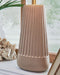 Dellner - Ceramic Table Lamp - Mocha - Tallahassee Discount Furniture (FL)