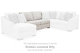 Koralynn - Armless Loveseat - Stone - Tallahassee Discount Furniture (FL)