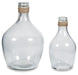 Marcin - Vase Set (Set of 2) - Clear - Tallahassee Discount Furniture (FL)