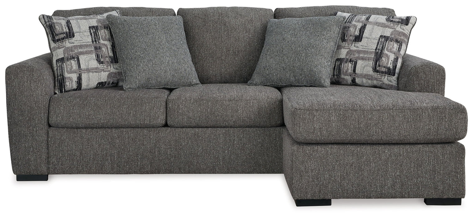 Gardiner - Pewter - Sofa Chaise - Tallahassee Discount Furniture (FL)