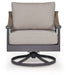 Ocean Beach - Swivel Lounge With Cushion - Gray - Tallahassee Discount Furniture (FL)
