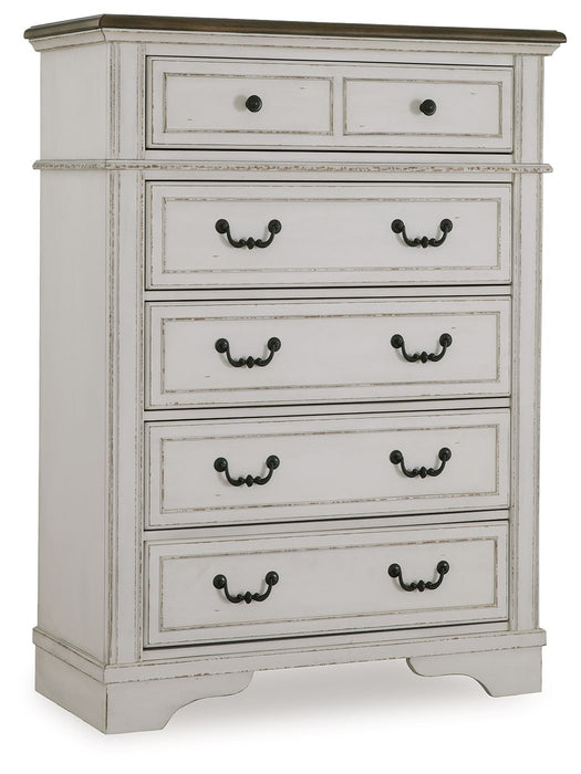 Blendon - Two-tone - Five Drawer Chest - Tallahassee Discount Furniture (FL)