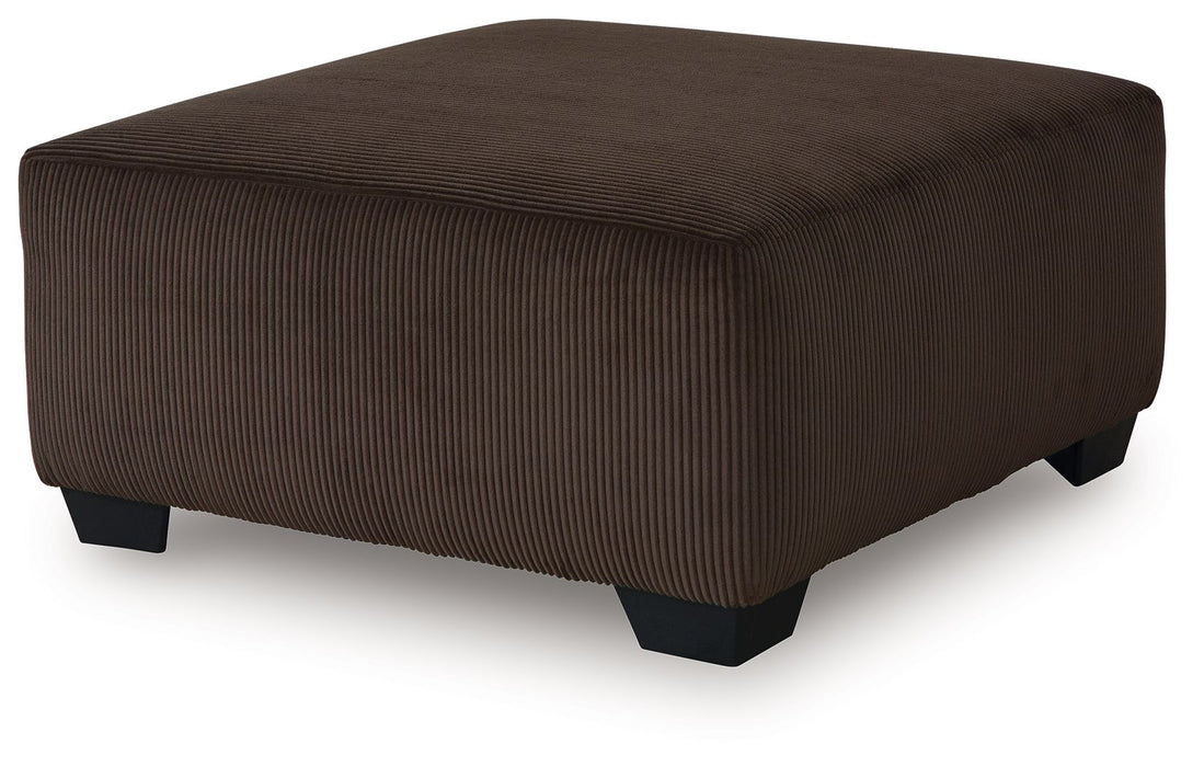 Kimlee - Chocolate - Oversized Accent Ottoman - Tallahassee Discount Furniture (FL)