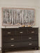 Covetown - Dresser - Dark Brown - Tallahassee Discount Furniture (FL)