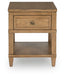 Sharlance - Light Brown - Rectangular End Table - Tallahassee Discount Furniture (FL)
