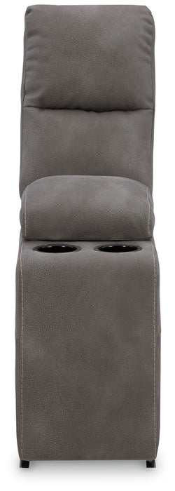 Next-gen Durapella - Slate - Console With Storage - Tallahassee Discount Furniture (FL)