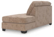Olten - Mocha - RAF Corner Chaise - Tallahassee Discount Furniture (FL)